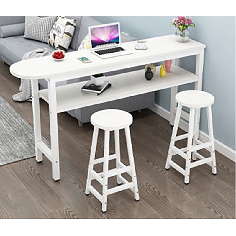 吧台桌高腳桌單層雙層圓角高腳桌壁掛桌BT-A6