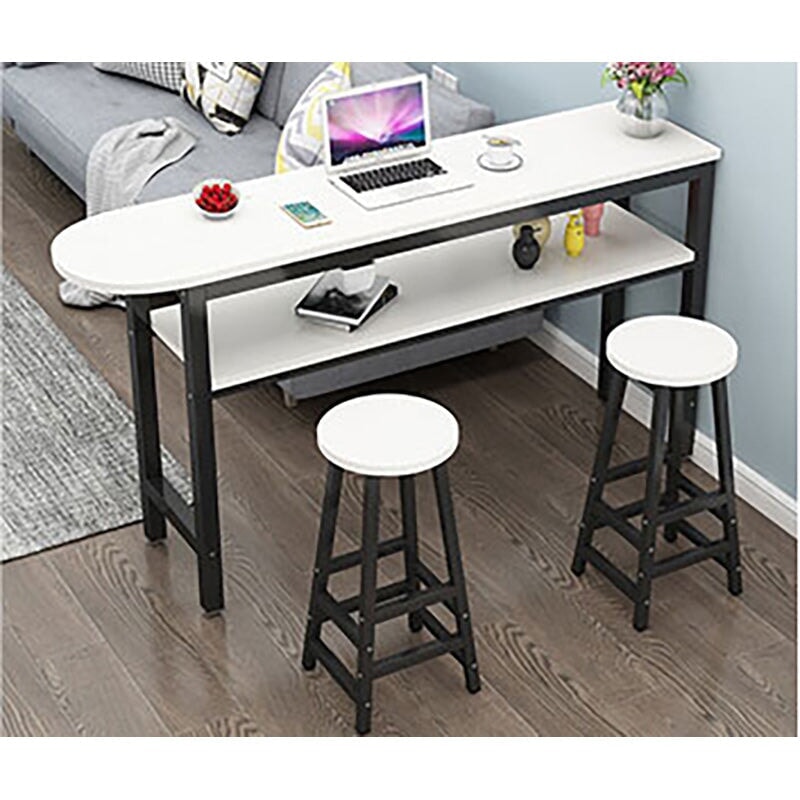 吧台桌高腳桌單層雙層圓角高腳桌壁掛桌BT-A6