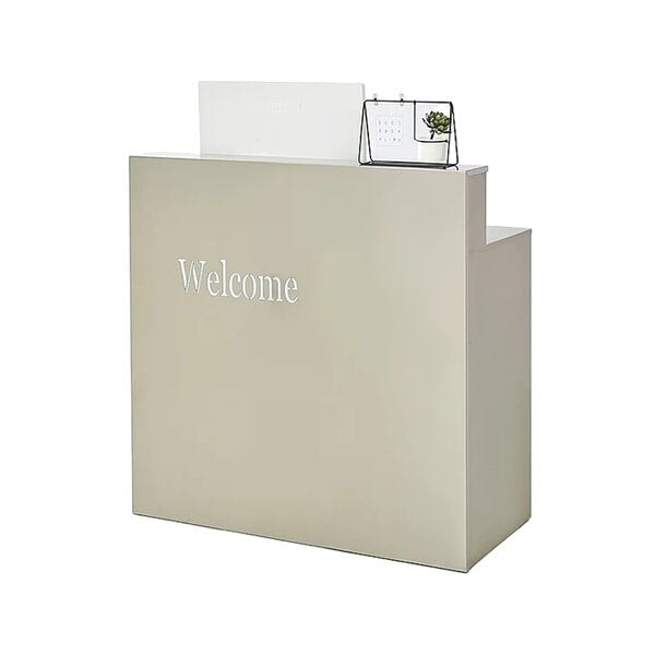 接待台、接待櫃檯、入口接待處、收銀台、辦公室接待台，帶鎖和鍵盤托架，RD-A31