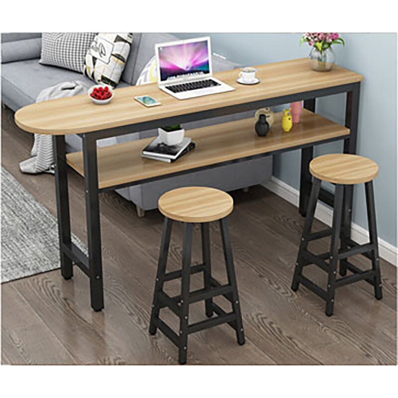 吧台桌高腳桌單層雙層圓角高腳桌壁掛桌BT-A6