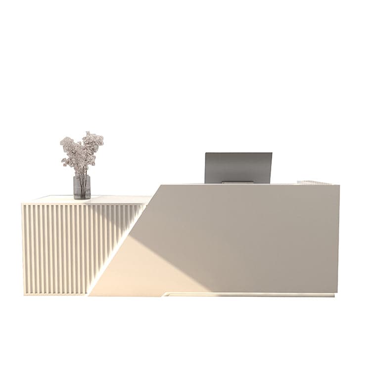 接待台、收銀機、辦公室接待台，採用環保材料，帶鎖、鍵盤托架和電腦收納空間，RD-A33