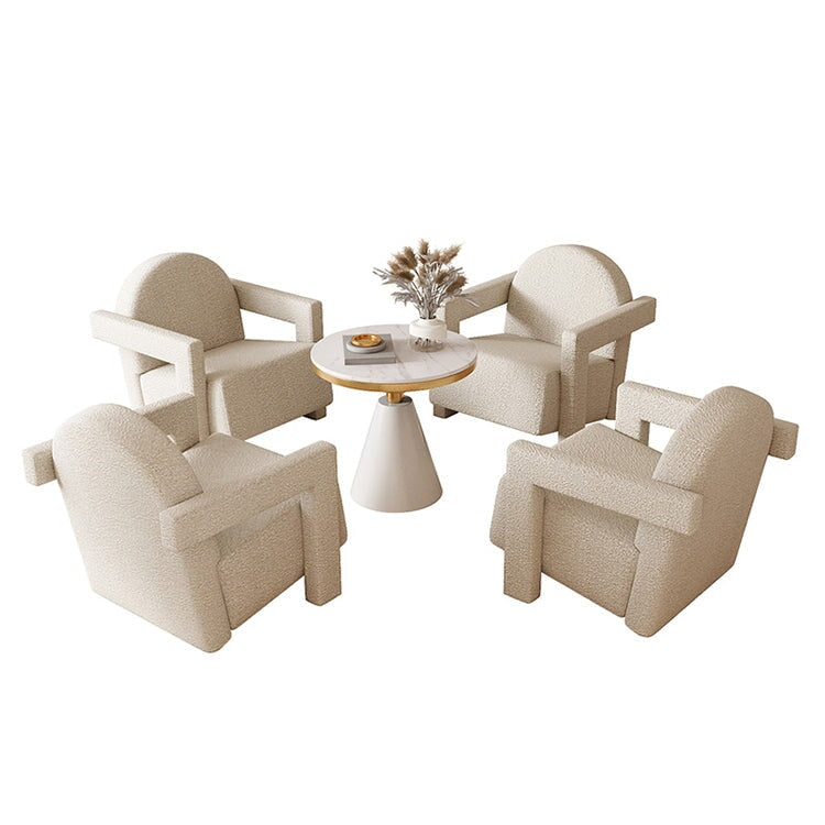 簡約接待沙發套裝，柔軟、高品質、舒適、符合人體工學，高密度聚氨酯法蘭絨面料，可定制，CT-A6