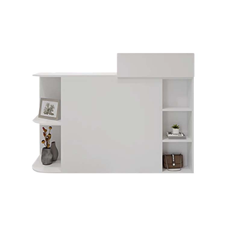 接待台、接待櫃檯、入口接待處、收銀台、櫃檯、辦公室接待處、商店接待台、商業用途、公司、醫院、美容院、白色 RD-A25