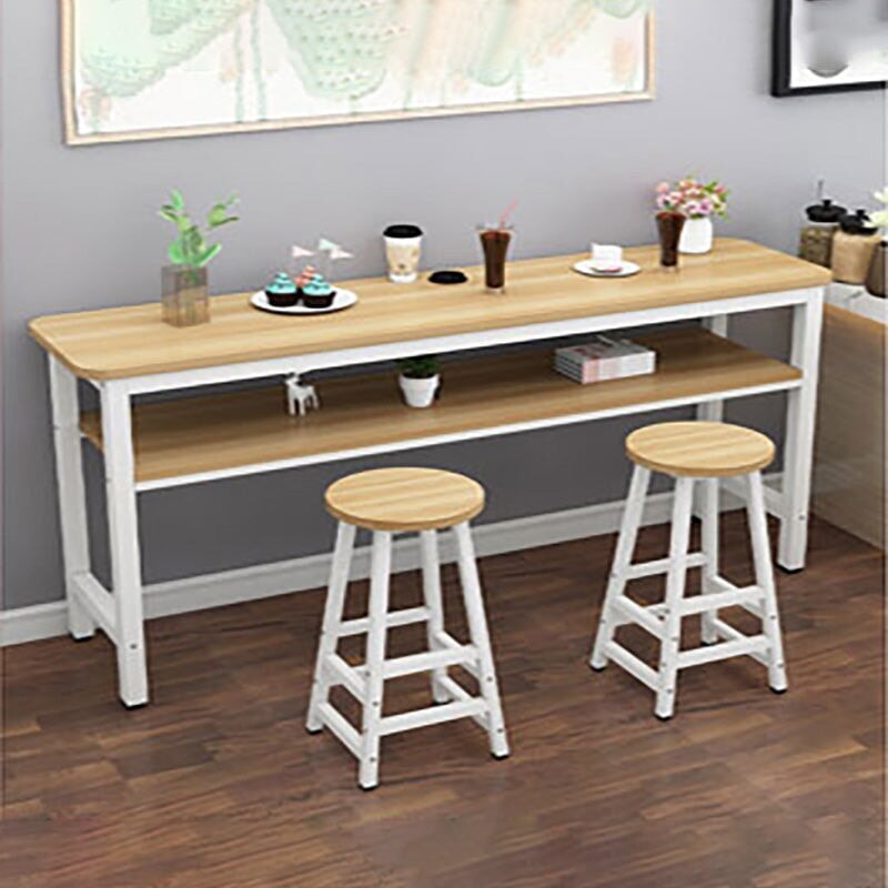 吧台桌高腳桌單層雙層圓角高腳桌壁掛桌BT-A6