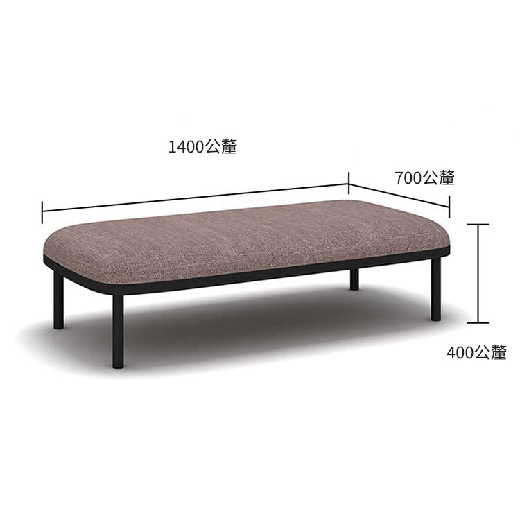 接待沙發、辦公沙發、板式沙發、布藝軟墊、板式結構、鋼製椅腳、高密度聚氨酯泡棉、簡約現代設計、藍色、可客製化、OS-A9