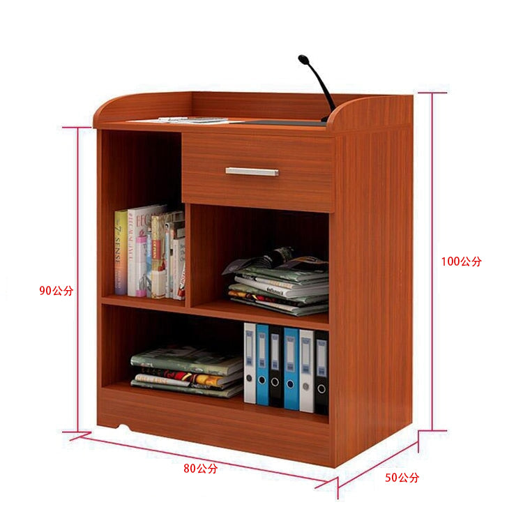 接待台、接待櫃檯、收銀台、辦公室接待台、抽屜、電腦櫃、機架、內置走線孔、底座框架結構、RD-A40