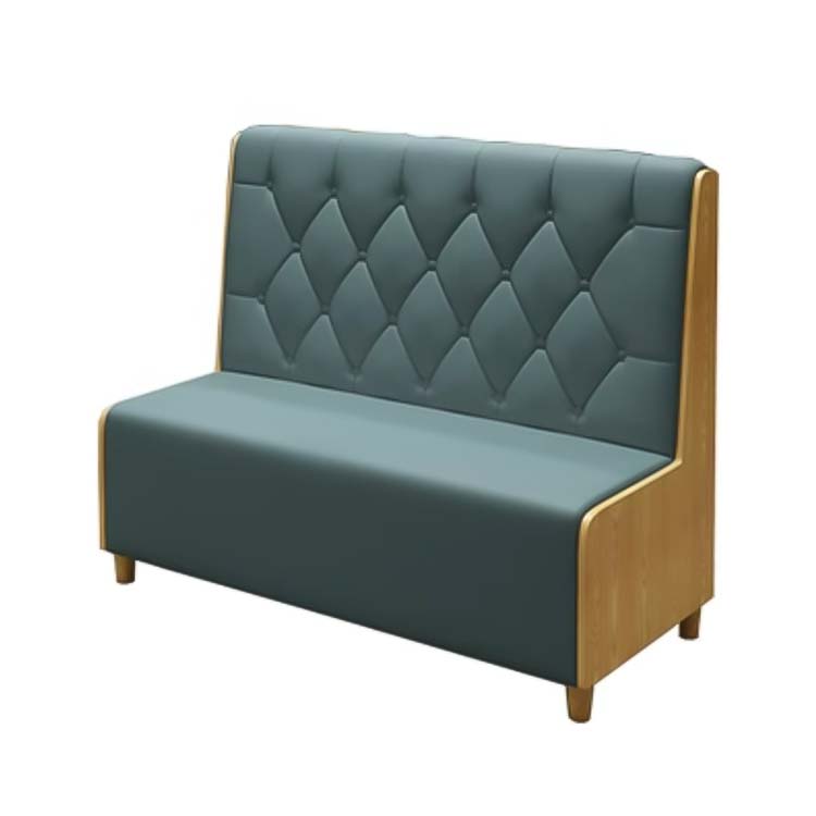 商用家具，接待沙發，辦公沙發，餐廳沙發，木紋飾面，高回彈聚氨酯，環保材料，綠色環保，可定制，CT-A2