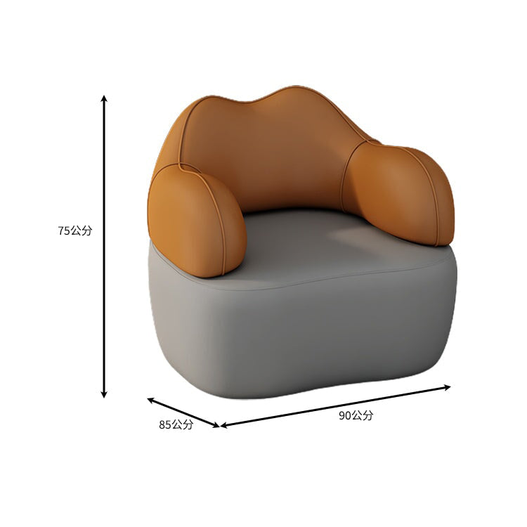 接待沙發，柔軟舒適，符合人體工學，採用PU皮革面料，經久耐用，防水，高密度聚氨酯材質，時尚美觀，可定制，CT-A7