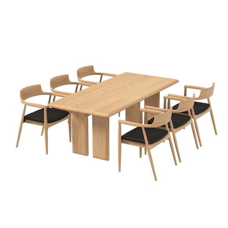 餐桌，時尚，家庭適用，天然木材，溫馨時尚，自然，可定制，DT-A16