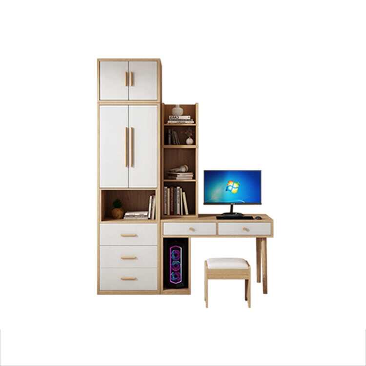 多功能梳妝台、書架、書桌、收納、三聚氰胺、環保、防水、CD-A2