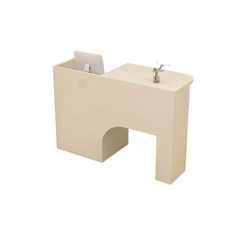 接待台、收銀台、辦公室接待台、三聚氰胺貼皮、可上鎖、鋼製把手、靜音滑軌、都會現代設計、RD-A39