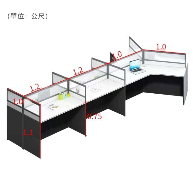 Desk, workbench, leg, tabletop, eco-friendly wood, cable management hole, file cart, casters, OD-A17