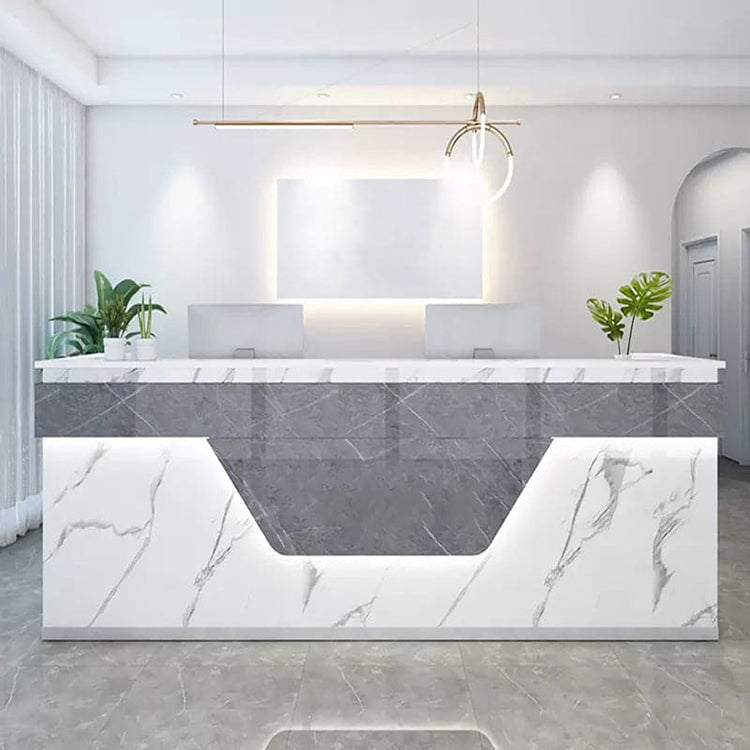 高品質接待台，環保材料，烤漆表面處理，LED照明，豪華RD-A35