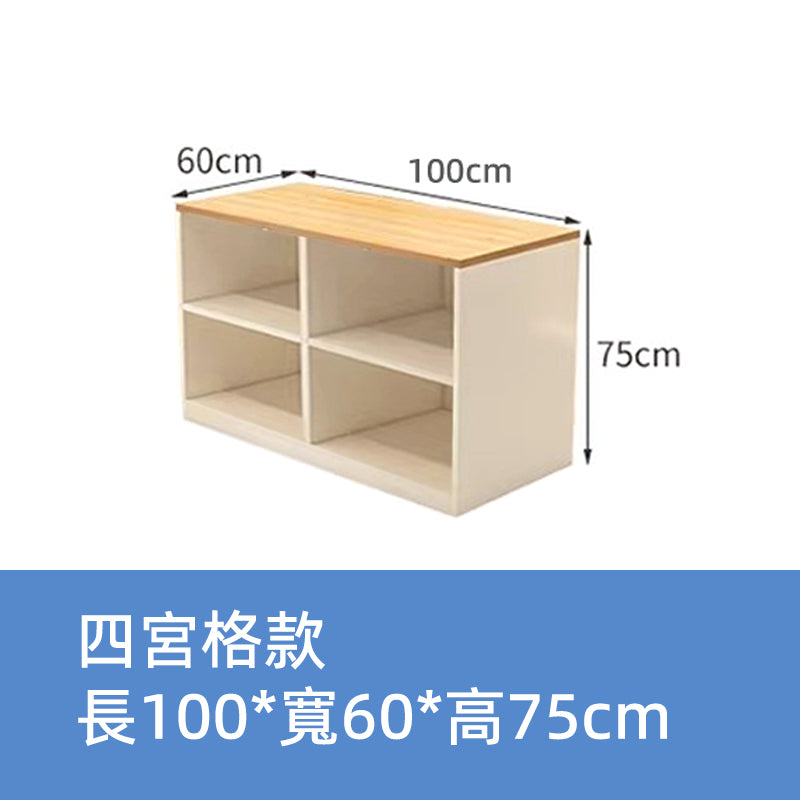 Clothing Store Center Island Display Table Side Cabinet Cashier Counter Bar Counter Storage Cabinet Display Stand Flowing Water Display Table ZDT-A01