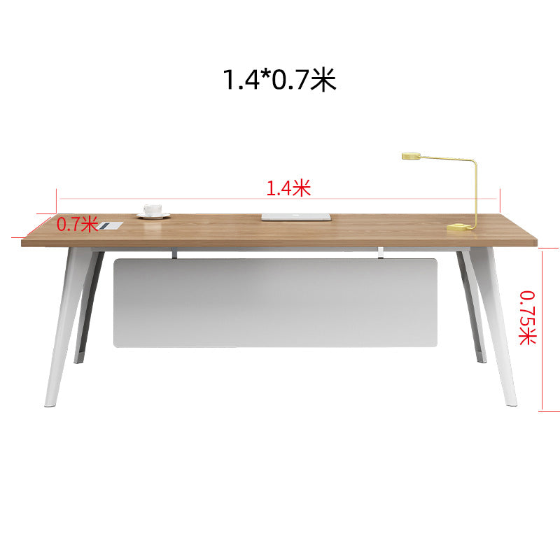 Boss's Desk and Chair Set, Minimalist Modern CEO Desk, Executive Desk, Office Furniture ED-A110