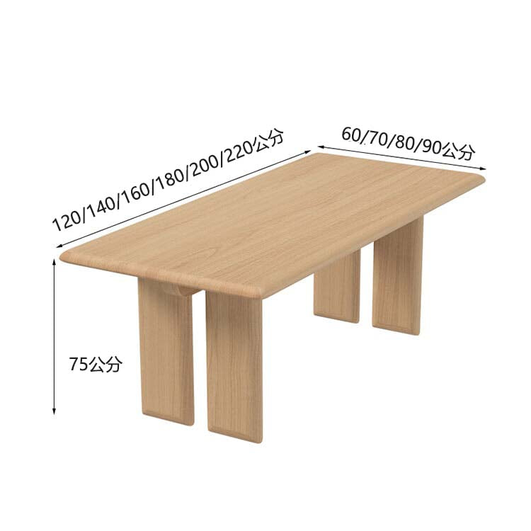 餐桌，時尚，家庭適用，天然木材，溫馨時尚，自然，可定制，DT-A16