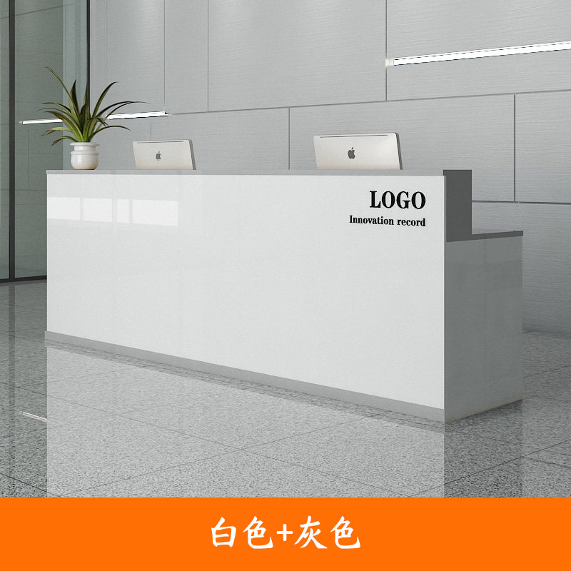 Beauty Salon Convenient Clothing Store Cashier Modern Simple Store Counter Bar Small Front Desk Reception Desk Corner RD-A63