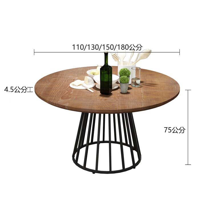 時尚木質轉盤，中式餐桌，天然木材，胡桃木飾面，自然飾面，適用於商業或零售用途，可定制，DT-A3