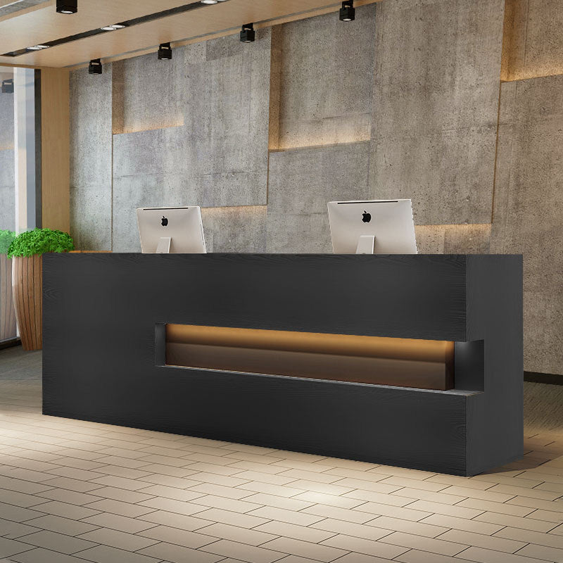 Retro industrial style bar B&B yoga studio bar counter, reception desk for hotels, companies, and beauty salons RD-A62