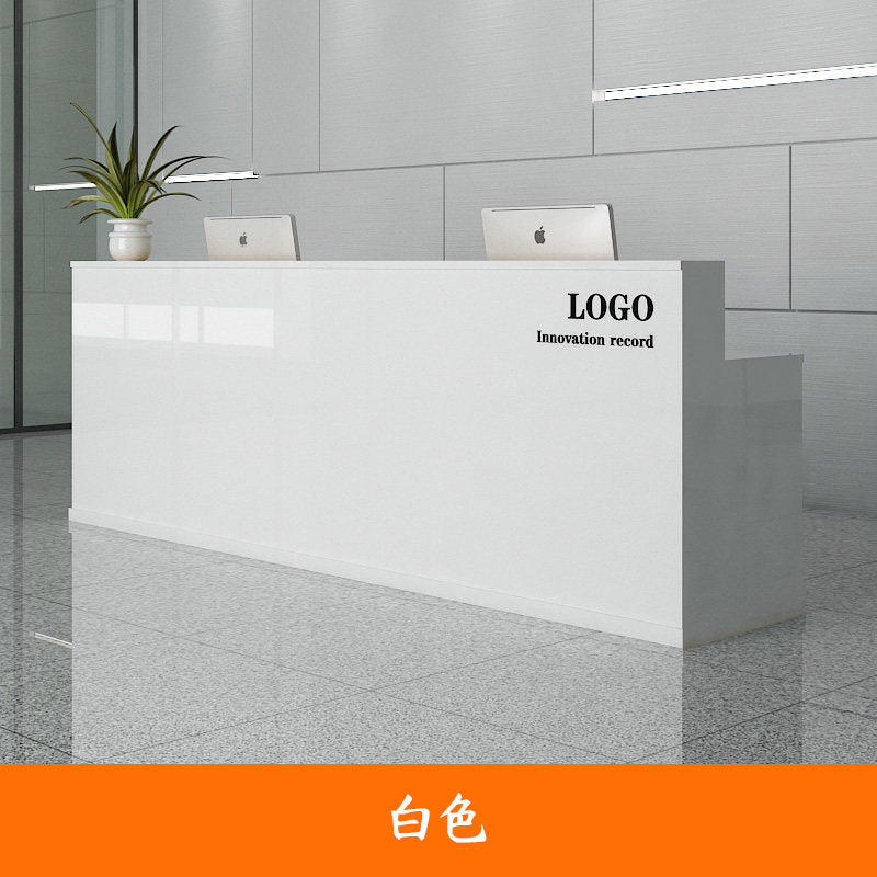Beauty Salon Convenient Clothing Store Cashier Modern Simple Store Counter Bar Small Front Desk Reception Desk Corner RD-A63