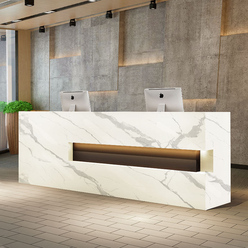 Retro industrial style bar B&B yoga studio bar counter, reception desk for hotels, companies, and beauty salons RD-A62