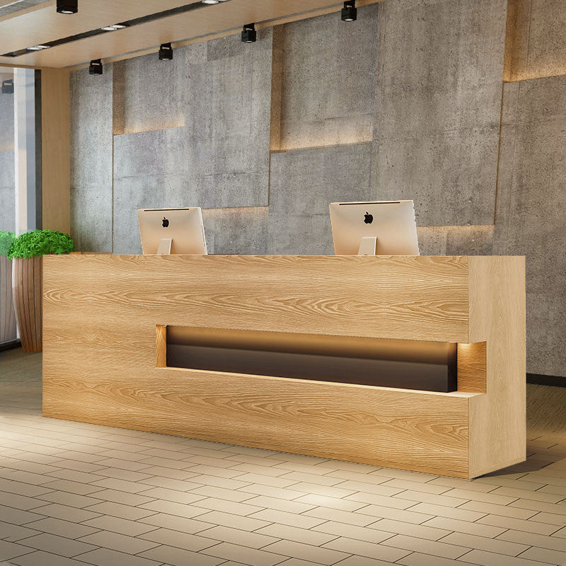 Retro industrial style bar B&B yoga studio bar counter, reception desk for hotels, companies, and beauty salons RD-A62