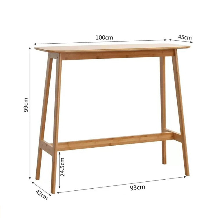吧台桌，吧台桌，竹子，毛竹，圓形，簡約，棕色，自然，BT-A14