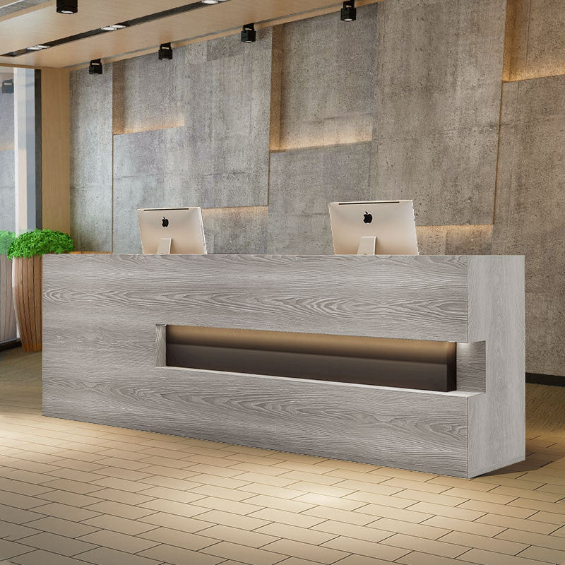 Retro industrial style bar B&B yoga studio bar counter, reception desk for hotels, companies, and beauty salons RD-A62