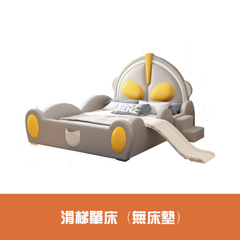 Ultraman Kids' Bed Boy Single Bed Small Apartment Bedroom Bed Simple Modern Cartoon Kids' Bedroom Large Bed SRC-A05