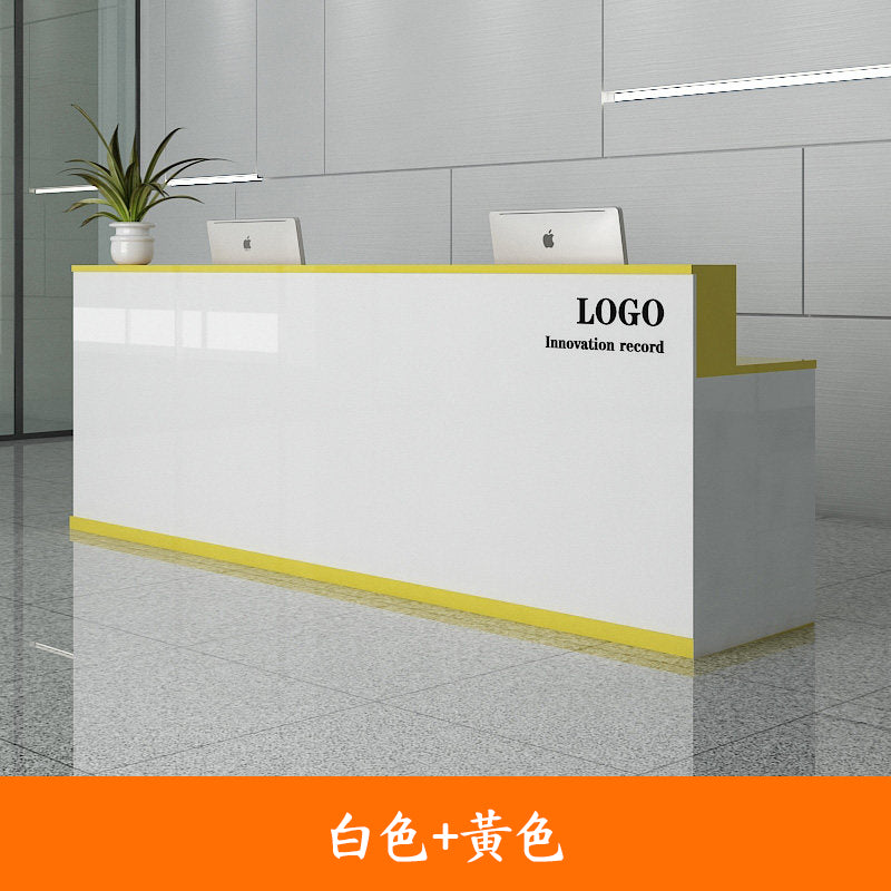Beauty Salon Convenient Clothing Store Cashier Modern Simple Store Counter Bar Small Front Desk Reception Desk Corner RD-A63