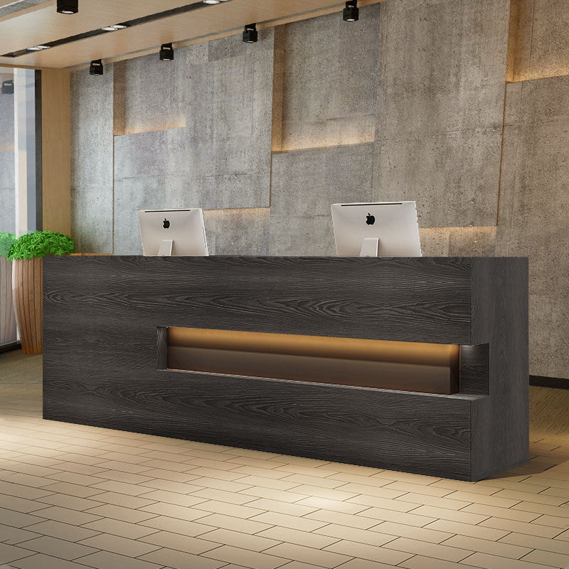 Retro industrial style bar B&B yoga studio bar counter, reception desk for hotels, companies, and beauty salons RD-A62