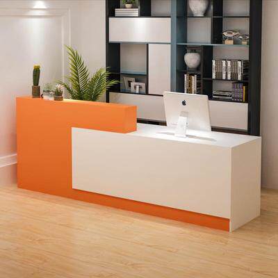 Company Reception Desk Cashier Counter Simple Modern Beauty Salon Convenience Store Clothing Store Small Bar Table RD-A54
