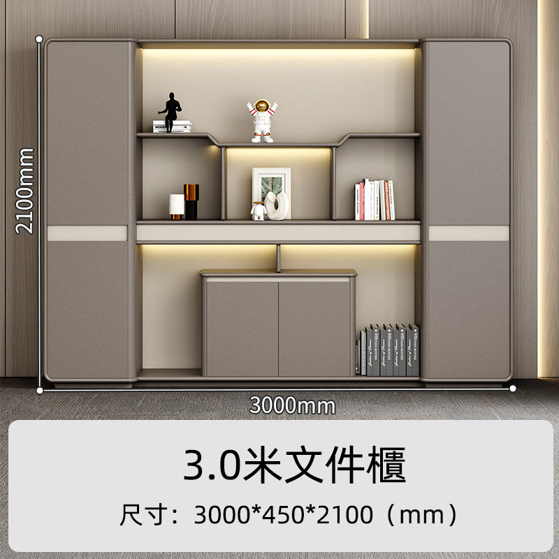 Executive Desk High-End General Manager's Office Large Desk Light Luxury Chairman's Office Furniture President Desk ED-A131