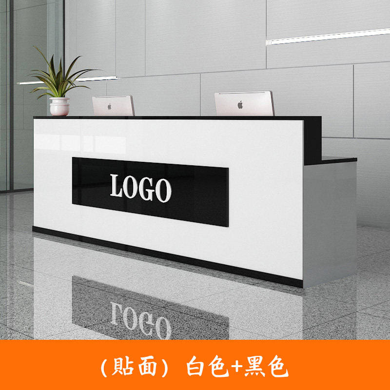 Beauty Salon Convenient Clothing Store Cashier Modern Simple Store Counter Bar Small Front Desk Reception Desk Corner RD-A63