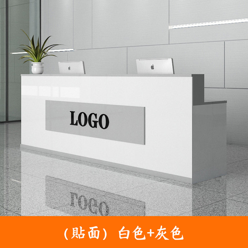 Beauty Salon Convenient Clothing Store Cashier Modern Simple Store Counter Bar Small Front Desk Reception Desk Corner RD-A63