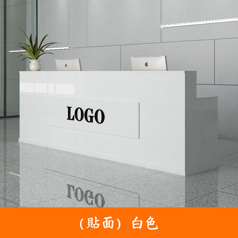 Beauty Salon Convenient Clothing Store Cashier Modern Simple Store Counter Bar Small Front Desk Reception Desk Corner RD-A63