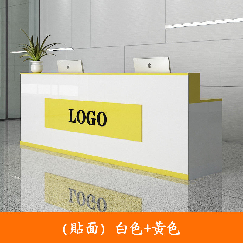 Beauty Salon Convenient Clothing Store Cashier Modern Simple Store Counter Bar Small Front Desk Reception Desk Corner RD-A63