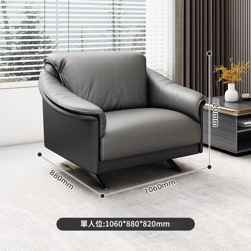 Simple Modern Desk and Chair Set, High-End Office Furniture, Manager's Desk, Luxury Boss Desk ED-A117
