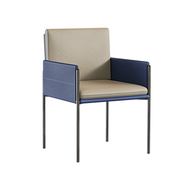 接待套裝、接待桌、圓桌、客廳椅、辦公椅、簡約設計、納帕皮革、高密度聚氨酯泡棉、陶瓷桌面、鋼架、可客製化、CT-A13