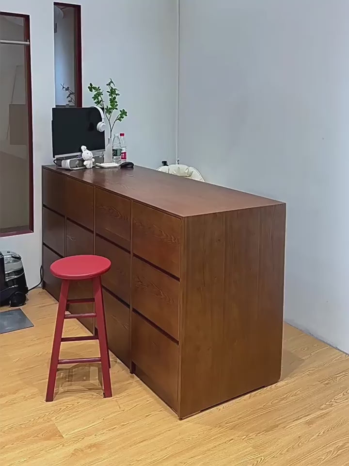Simple Cashier Stand Store Small Bar Counter Island Flow Counter Front Reception Desk RD-A59